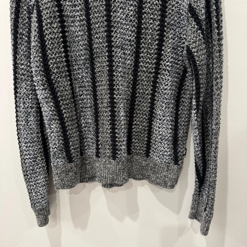 Stussy Baja Loose Gauge Sweater 'Black' Size‎ XL